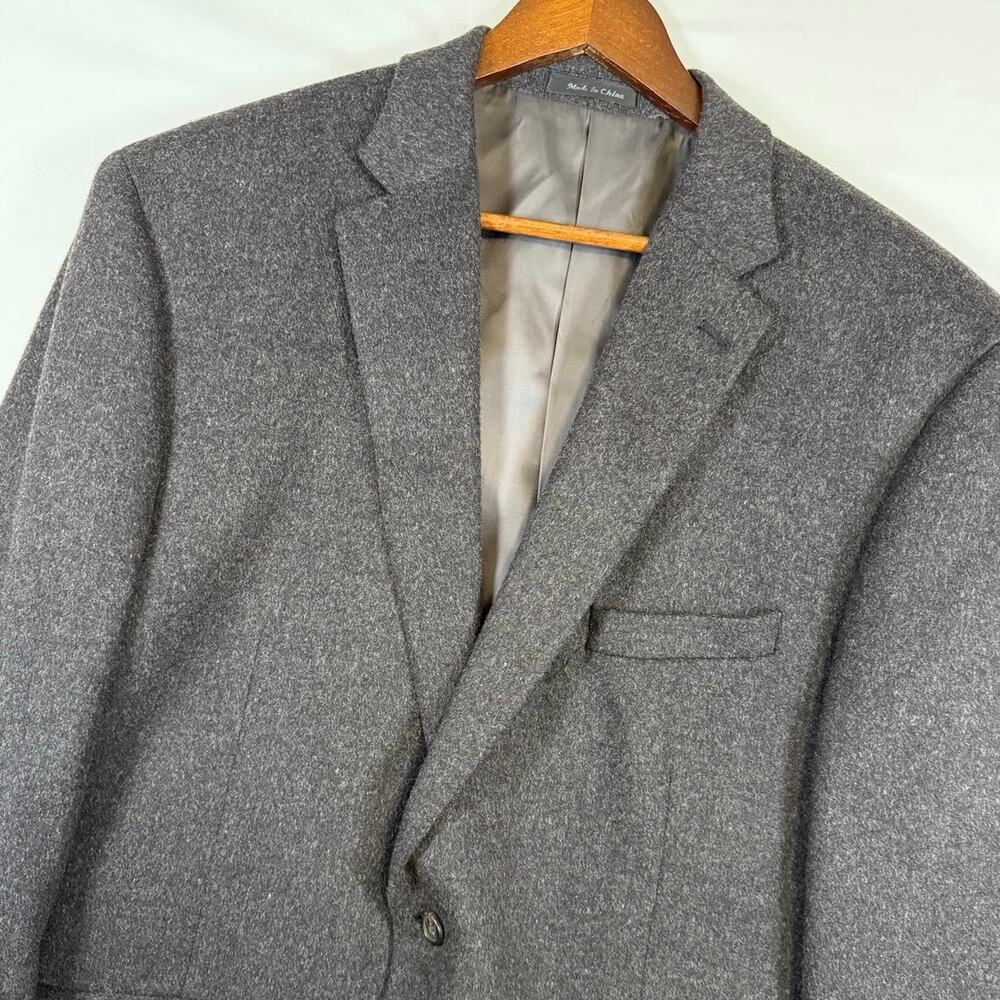 Lauren Ralph Lauren Men’s 48R Camel Hair Blazer Charcoal Sports Coat Classic